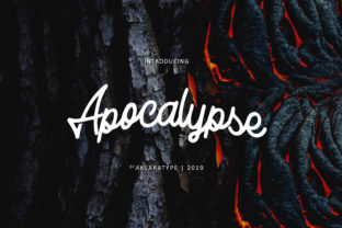 Apocalypse Font: Bold Handwritten Type for Editorial Design