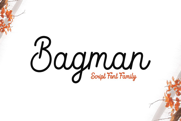 Bagman Font: A Handwritten Typeface That Elevates Small Business Branding