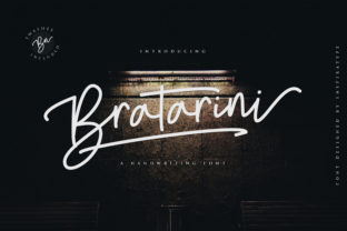 Bratarini: A Handwritten Font Built for Scroll-Stopping Campaigns