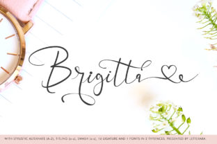 Brigitta: A Handwritten Font That Brings Lightness to Editorial Design