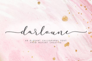 Darloune: A Handwritten Font Built for Digital Design