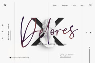 Delores: A Handwritten Font for Digital Design