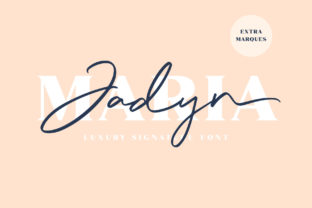 Jadyn Maria: A Handwritten Font for Elevated Craft Designs