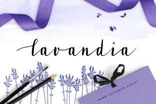 Lavandia: The Handwritten Font That Makes Your Products Shine