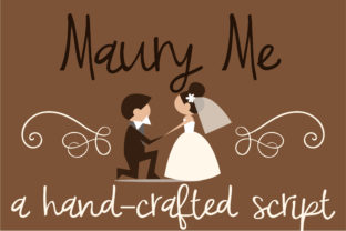 Maury Me Font Review: A Handwritten Script for Crafters and Web Designers