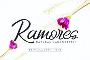 Ramores: A Handwritten Font Built for Digital Design