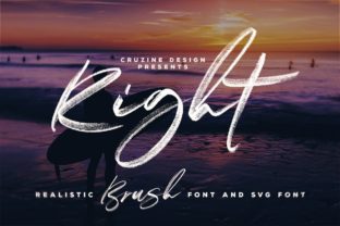 Right Font Review: A Bold Script for Modern Branding