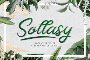 Sollasy: A Playful Handwritten Font for Digital Designers
