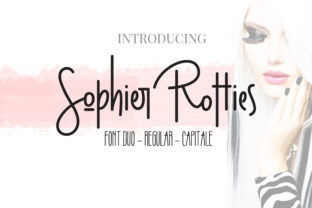 Sophier Rotties Duo: A Bold Font for Standout Small Business Branding