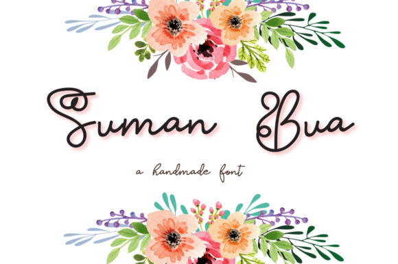 Suman Bua: A Playful Script Font for Bold Digital Landscapes
