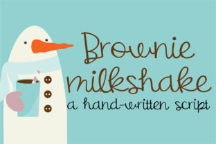 Testing Brownie Milkshake for a Real Branding Project