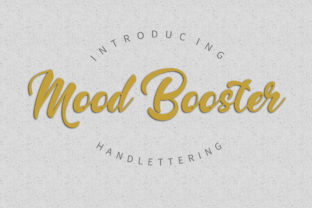 Testing Mood Booster Font for a More Polished Web Project