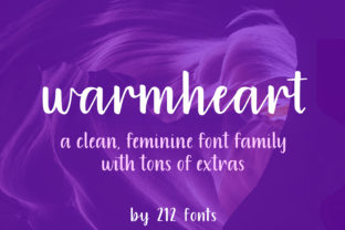 Warmheart: A Handwritten Typeface for Web Designers