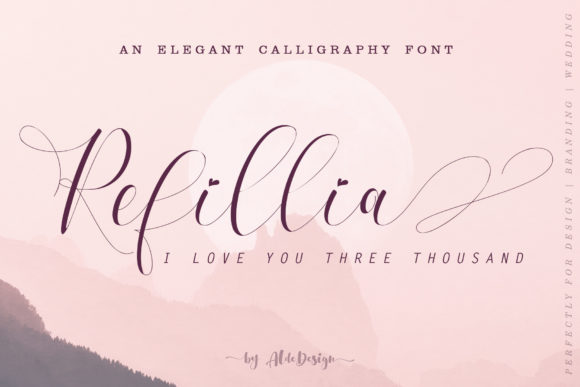 Why Refillia Calligraphy Is the Handwritten Font Your Blog Header Needs