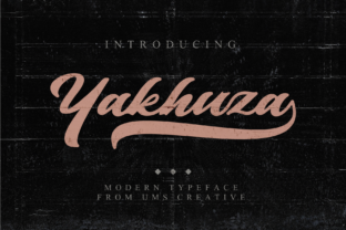 Yakhuza: A Handwritten Font for Digital-First Brands